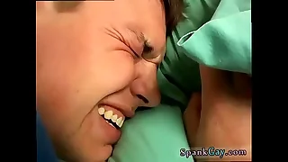 Male masturbation punishment spanking gay Razor-sharp Butt Gets Spanked